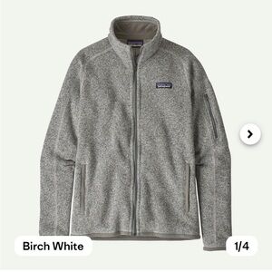 Patagonia Better Sweater Gray Zip-Up Jacket